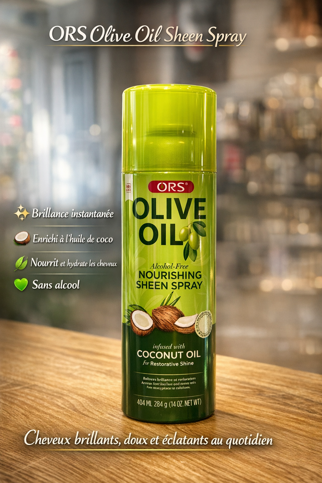 🌿 ORS Olive Oil Nourishing Sheen Spray