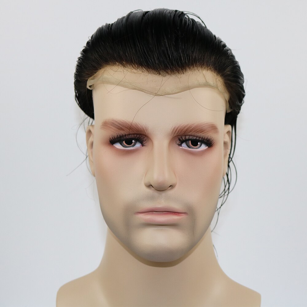TOUPET HOMME STYLÉ INDIEN CHEVEUX 100% VIERGE