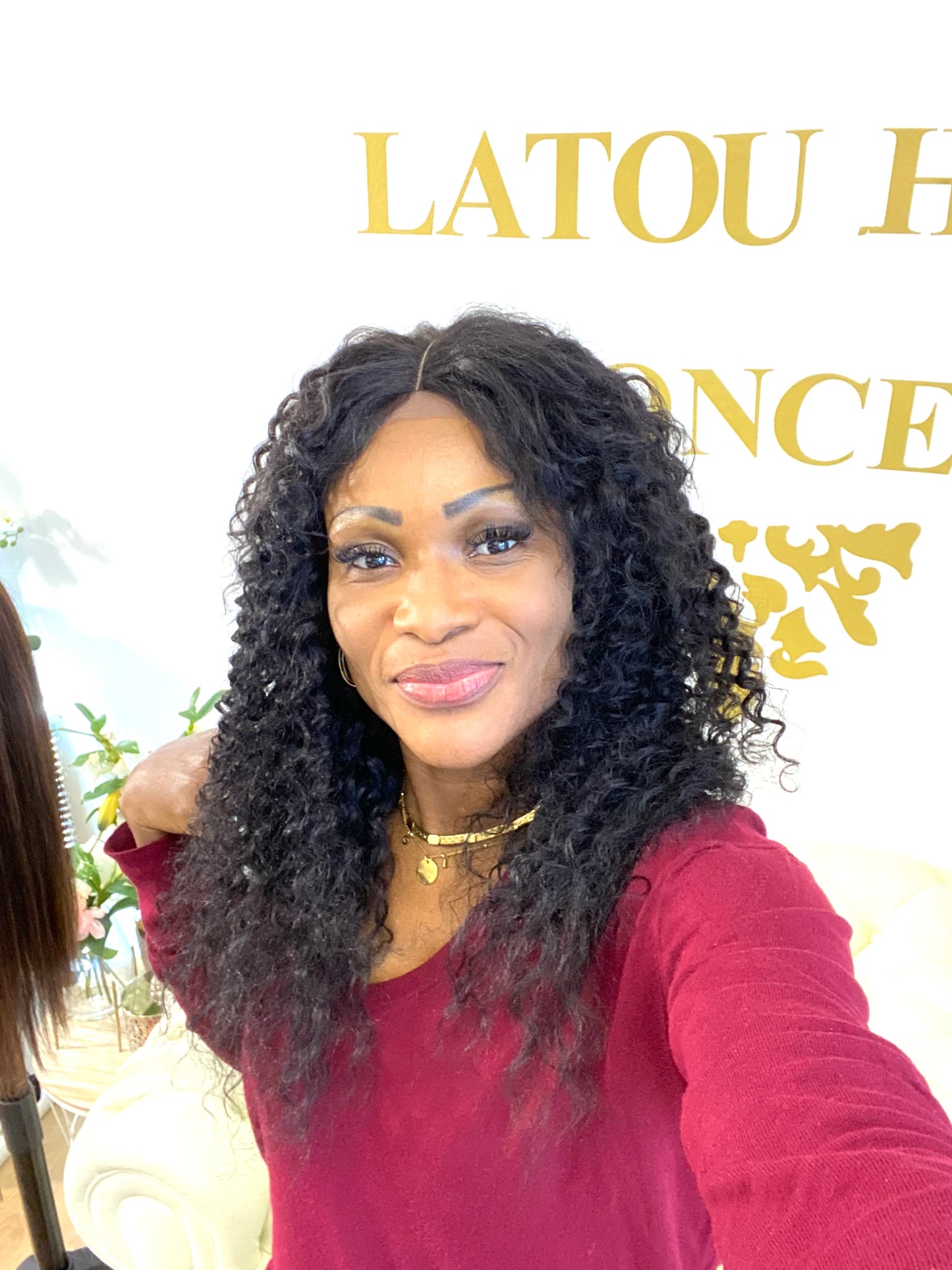 Perruque épais  Frisée Lace Frontal 100% Virgin hair  brésilien  8"(20cm) -30"(75cm)