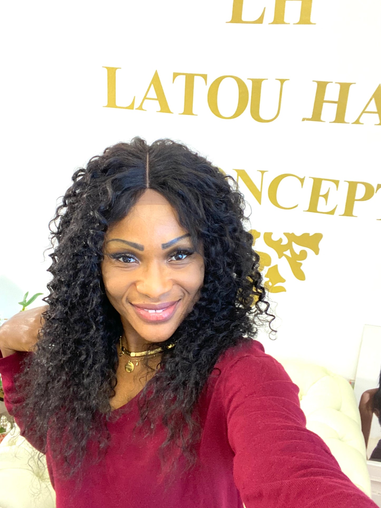 Perruque épais  Frisée Lace Frontal 100% Virgin hair  brésilien  8"(20cm) -30"(75cm)