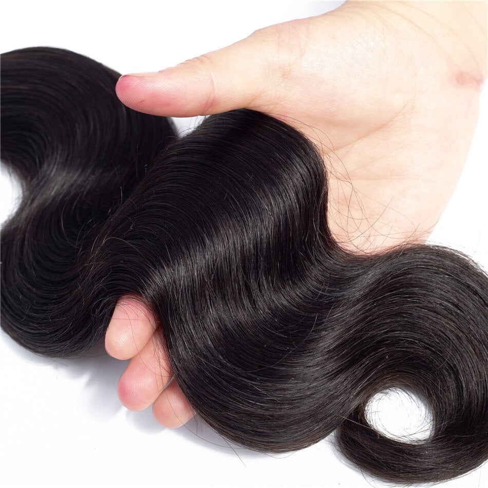 Tissage 130% de Densité Body Wave cheveux Brésiliens 8 "-26pouces non Rémy 100% cheveux vierges Humain Vague