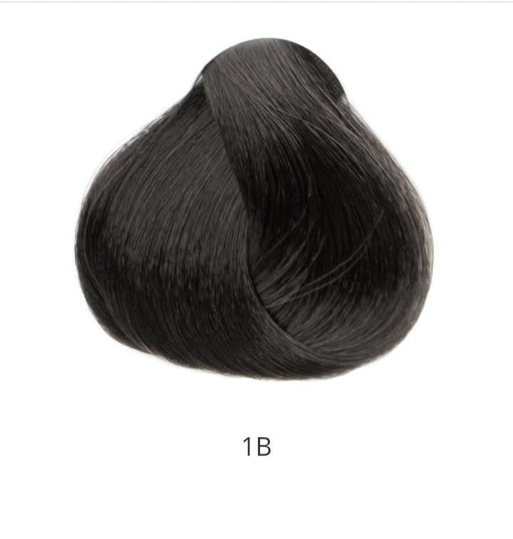 50 extensions artisanales brésiliennes Rémy 1g à la kératine plate luxe AAAA + 40 cm - 70 cm #1B noir
